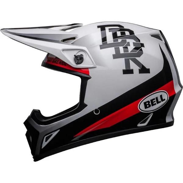 Bell MX-9 MIPS Twitch DBK Helmet - White/Black - M