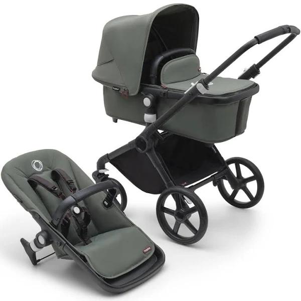 Bugaboo Fox Cub Pram | Black/Forest Green