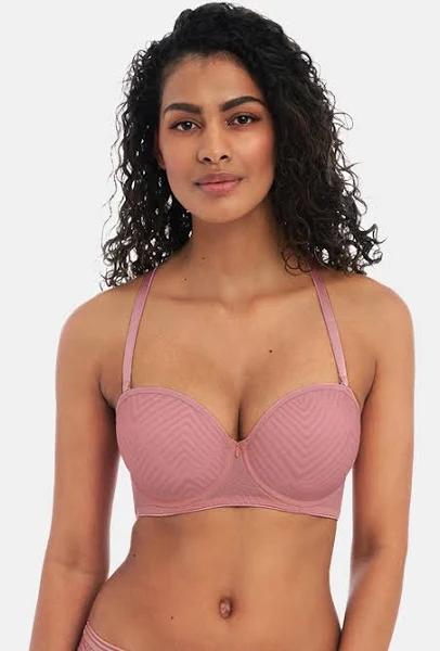 Freya Tailored UW Moulded Strapless Bra Ash Rose