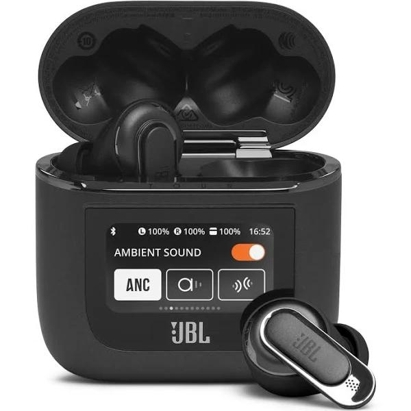 JBL Tour Pro 2 True Wireless Noise Cancelling Earbuds - Black