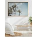 Palm Springs House Framed Paper Print White by Freedom