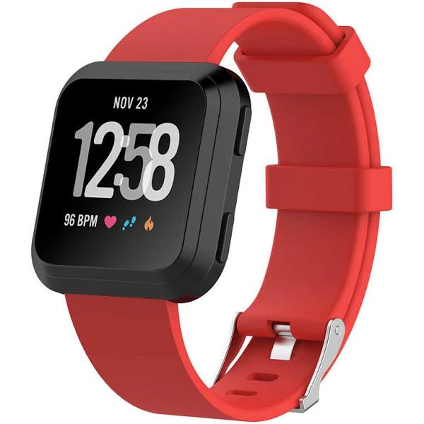 Fitbit Versa & Versa 2 Bands Replacement Straps Large Red