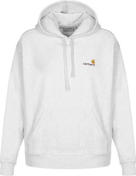 Carhartt WIP Hooded American Script Sweatshirt Ash Heather