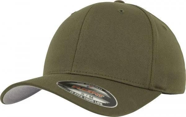 Baseball Cap 6 Sides Olive - Flexfit FX6277 - Size Petit