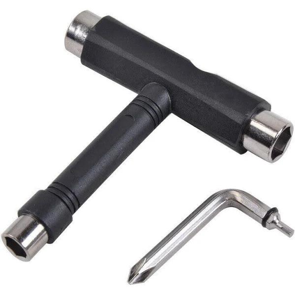 Roller Spanner Tool Skate T-type Wrench Longboard Skateboard Screwdriver Mini AU