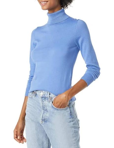 Amazon Essentials Women's Classic-Fit Lightweight Long-Sleeve Turtleneck Sweater (Available in Plus Size)