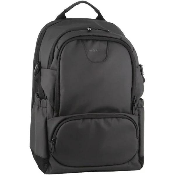 Pierre Cardin Travel & Business with Built-in USB Backpack in Black