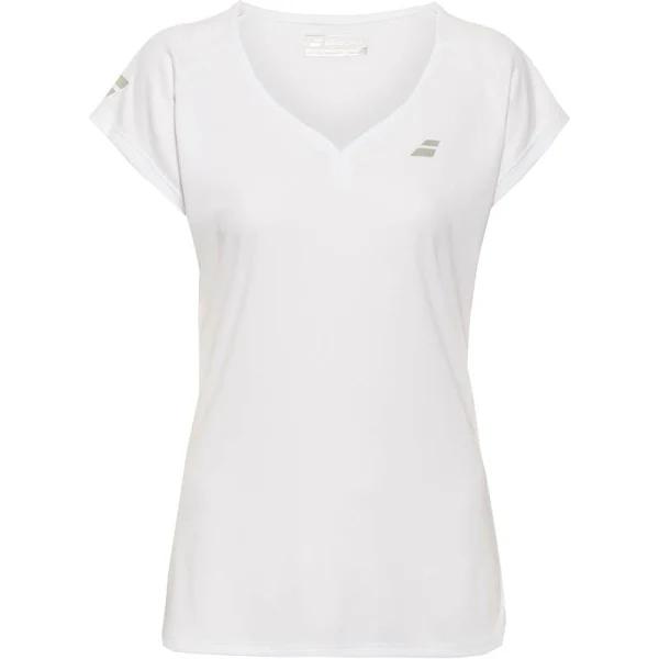 Babolat Womens Play Cap Sleeve White XS