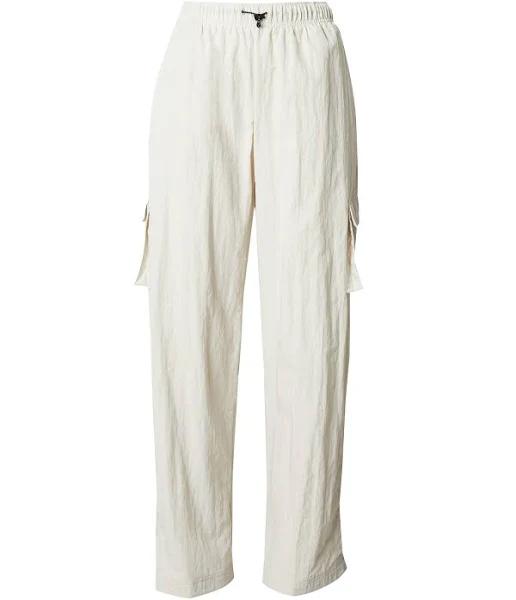 Nike Women's Sportswear Essential Woven Cargo Pants Light Orewood Brown - Size XL