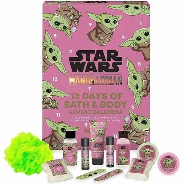 Mad Beauty Disney Mandalorian The Child 12 Days of Bath & Body Advent Calendar