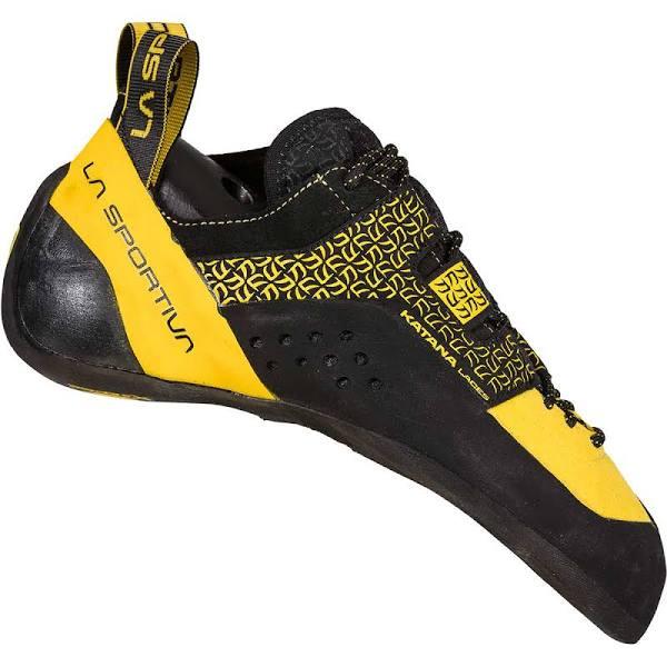 La Sportiva Katana Laces Climbing Shoes Yellow Black - 36.5