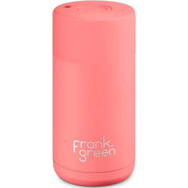 Frank Green - Limited Edition Ceramic Reusable Cup 12oz - Sweet Peach