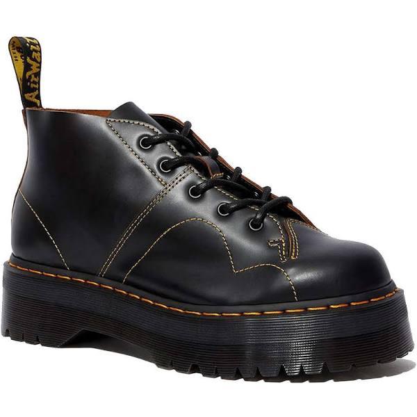 Dr. Martens Black Church Quad Boots