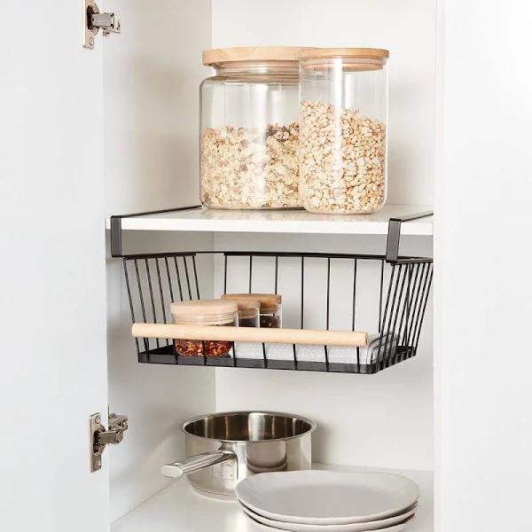 Kmart Wire and Wood Undershelf Basket