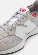 New Balance Unisex 327 Rain Cloud/White - Size 4