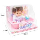 Pretend Play Baby Dolls Playset Cute Dress Up Toys Gift