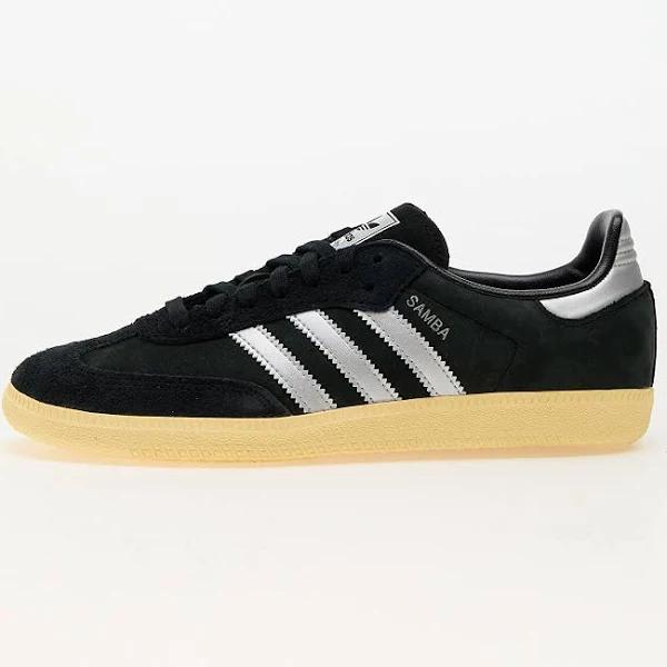 Adidas Samba OG W Core Black/ Metallic Silver/ Almost Yellow