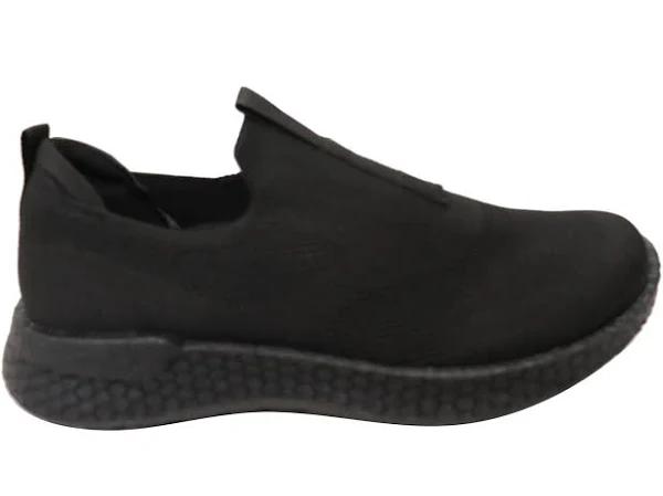 Scholl Orthaheel Maggie Womens Supportive Comfortable Slip On Shoes Black 6 AUS or 37 EUR