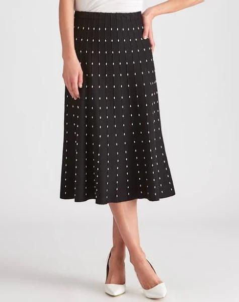 Liz Jordan - Womens Skirts - Knit A Line Skirt - 12