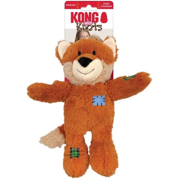 Kong Wild Knots Fox Dog Toy M-L