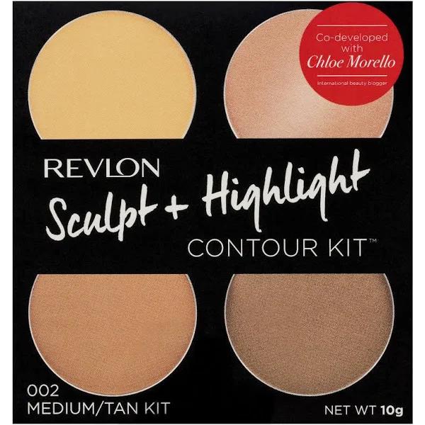 Revlon Sculpt & Highlight Contour Kit - Medium/Tan