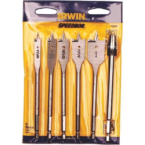 Irwin 88886 Spade Bit 6pc. Set