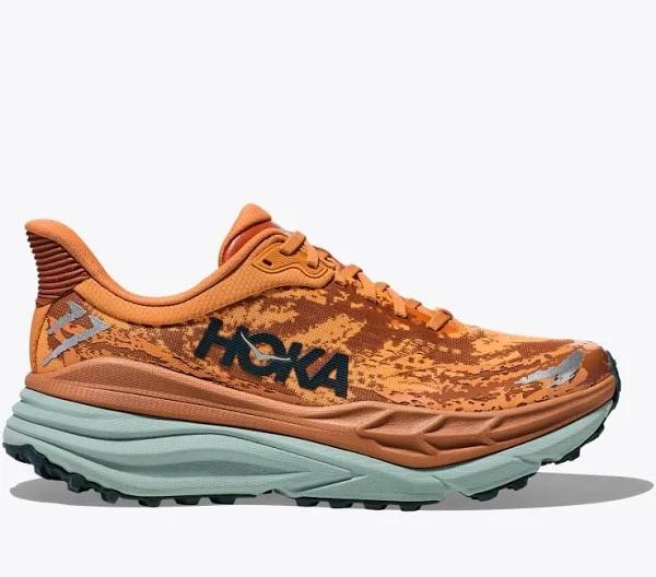 Hoka Stinson 7 Shoes Orange Grey Black - 40