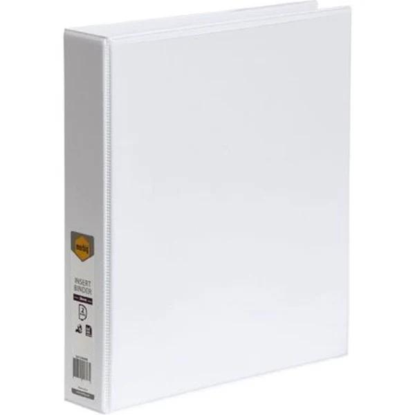 Bantex 3D Ring Insert Binder A4 38mm White