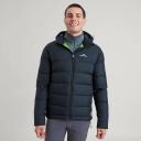 Kathmandu Epiq Mens Hooded Down Puffer 600 Fill Warm Winter Jacket Men's Basic Jacket - Black Size Small - AfterPay & zipPay Available