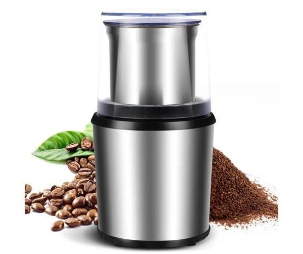 Electric Coffee Grinder Grinding Milling Bean Spice Herbs Blender With 2 Cups