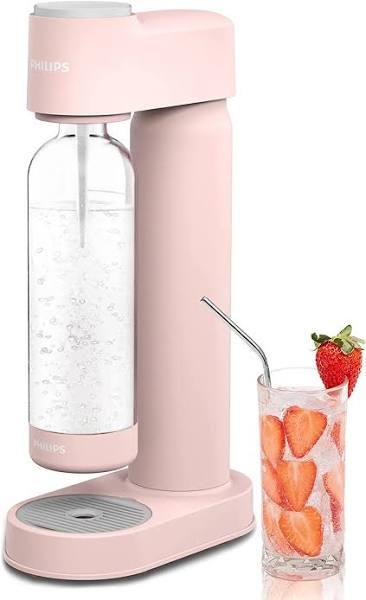 Philips Sparkling Water Maker Soda Maker Soda Streaming Machine For Carbonating With 1L Carbonating Bottle, Seltzer Fizzy Water Maker, Compatible