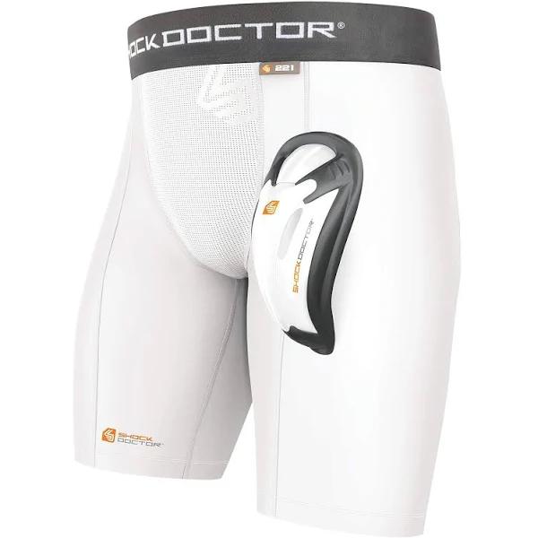 Shock Doctor Compression Shorts with Cup - Adult XX-Large