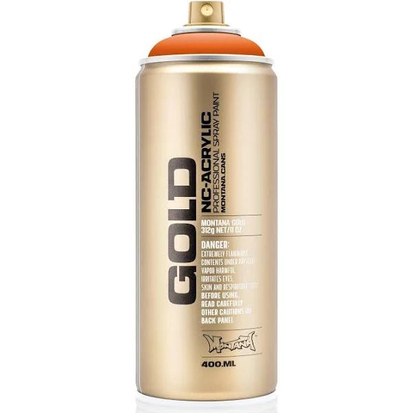 Montana Gold Spray Paint 400ml Pure Orange