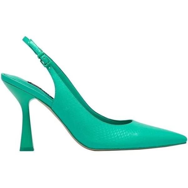 Nine West Righty Slingback Heel in Green 6