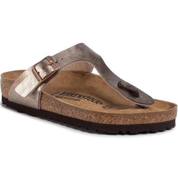 Birkenstock Gizeh Birko-Flor Graceful Taupe Sandals