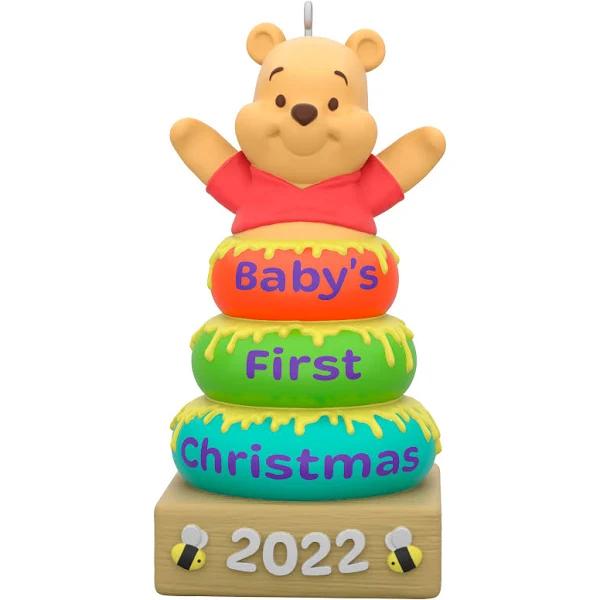 2022 Hallmark Keepsake Ornament - Disney Winnie The Pooh Baby's First Christmas