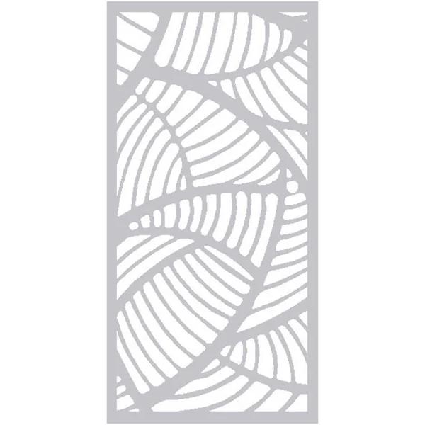 ProtectorAl Protector Aluminium 940 x 1840mm ACP Profile 20 Decorative Panel Framed - Surfmist