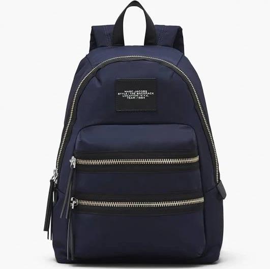 Marc Jacobs Navy 'The Biker Nylon' Medium Backpack