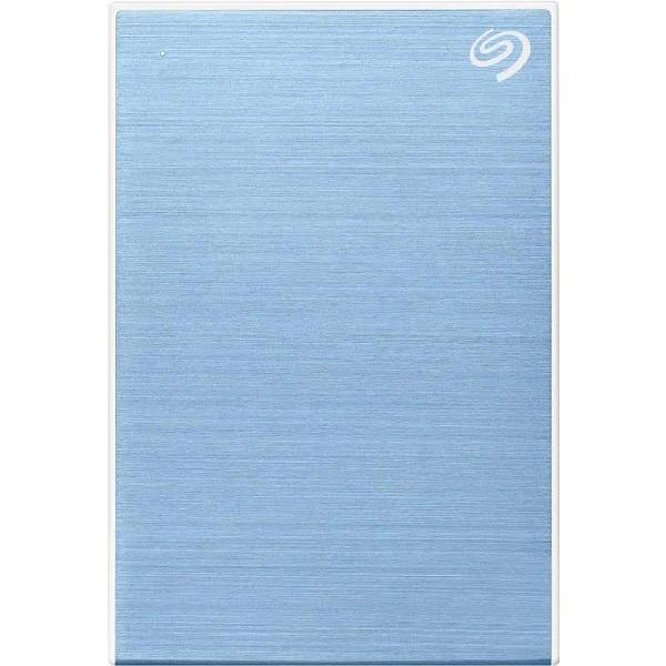 Seagate One Touch 4TB Portable Hard Drive - Blue