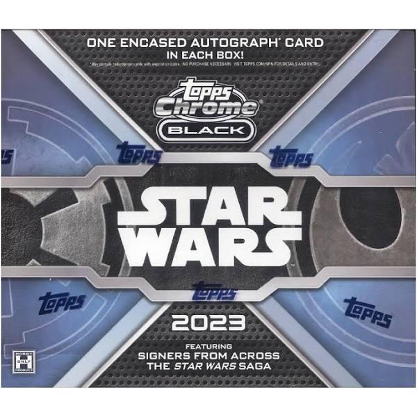 Star Wars Chrome Black Hobby Box (Topps 2023)