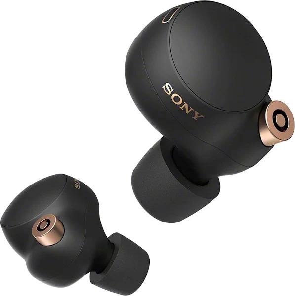 Sony WF-1000XM4 Truly Wireless Noise Cancelling In-ear Headphones (Black)