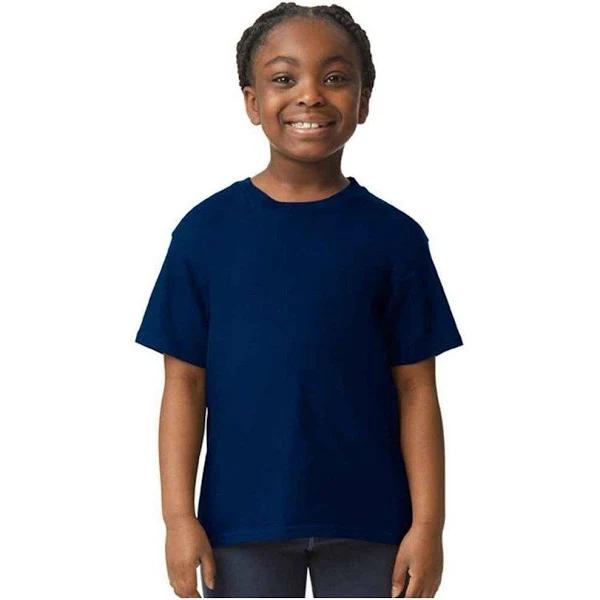 Gildan Childrens/Kids Cotton Lightweight T-Shirt (Navy) (12-13 Years)