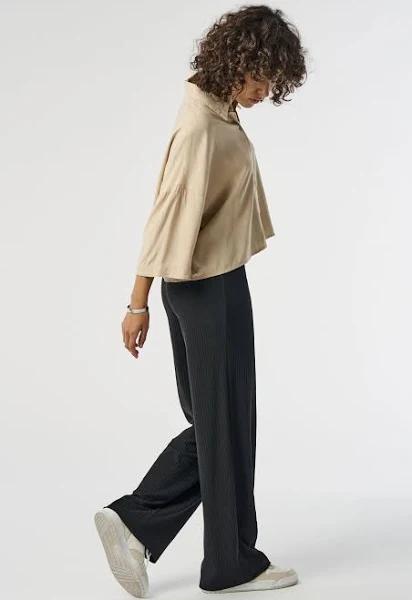 Only Wide Leg Pants in Black