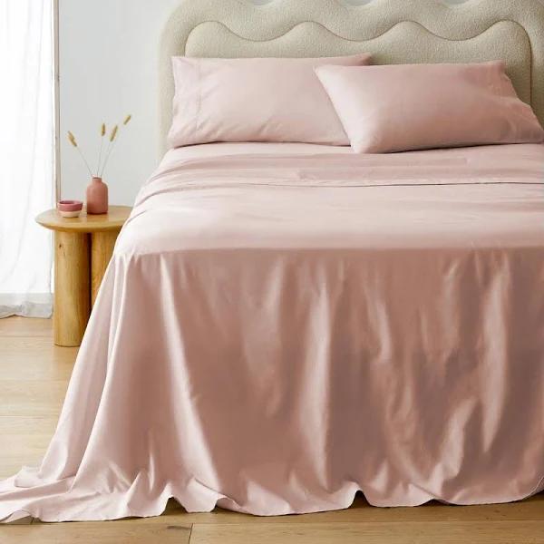 MyHouse Luxe 1200TC Sheet Set - Peony - Single