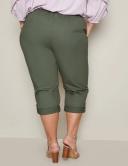 Autograph Woven 7/8 Double Layer Pants - Khaki - Womens Trousers - Size 20 - Ezibuy