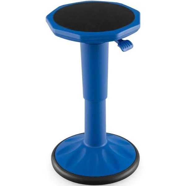 Costway Ergonomic Wobble Stool with Adjustable Height-Navy