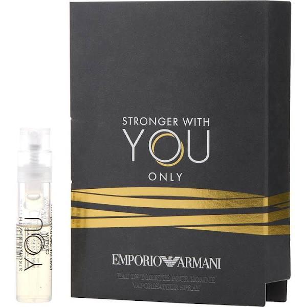 Emporio Armani Stronger With You Only For Men EDT Spray Vial by Giorgio Armani