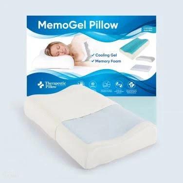 MemoGel Contour Pillow - Cooling Gel Memory Foam Pillow - Cooling Gel Memory Foam Pillow