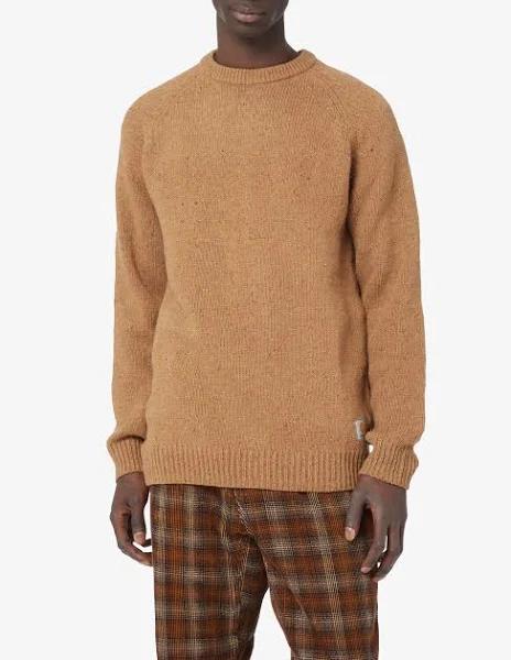 Carhartt WIP Anglistic Sweater - Speckled Jasper - M - Men