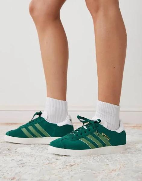 Adidas Originals Gazelle Sneakers in Green